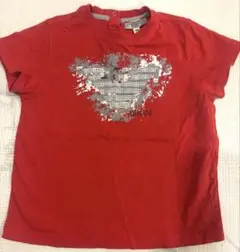 ARMANI BABY レッド Tシャツ 18M