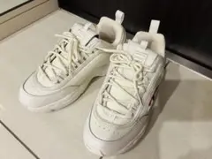 Fila ホワイト スニーカー 厚底