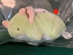 otogi工房　たべものサウルス　マスコット　トリケラトプス ドーナツ 緑　②