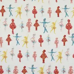 輸入生地 縦100cm×横110cm バレエ 女の子 綿100%