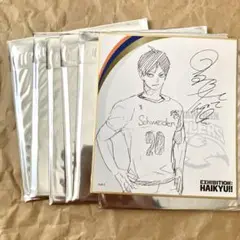 ハイキュー!! 村瀬歩(日向翔陽)＆石川界人(影山飛雄) 直筆サイン色紙 ハイキュー!! 村瀬歩(日向翔陽)＆石川界人(影山飛雄) 直筆サイン