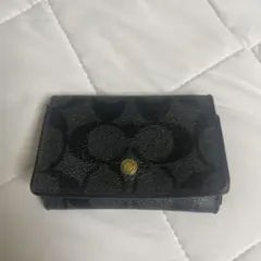 Coach ブラック キーケース