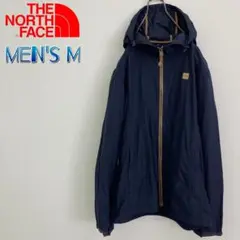 ノースフェイス ウインドブレーカー ネイビー メンズM