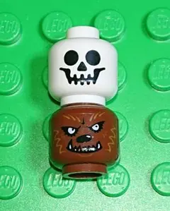 【新品】LEGO 顔ヘッドパーツ《ハロウィンB》レゴ ミニフィグアイテム