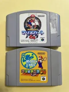 マリオカート64 & マリオテニス64 セット