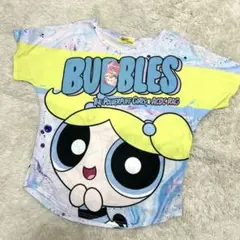 ACDC RAG × パワーパフガールズ Bubbles コラボ Tシャツ 半袖