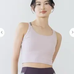 SUKALA ベーシッククロスロゴブラトップ　ライラックピンク Mサイズ
