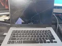 MUGA ノートPC KNW14FHD2-SR 破損あり
