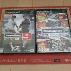 【PS2】ウイニングイレブン9、Jリーグ ウイニングイレブン 2007の2枚組