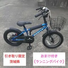 【引き取り限定】16インチ　DUALLY自転車 DUALLY 子供用自転車 16インチ アサヒサイクル スタンド付き