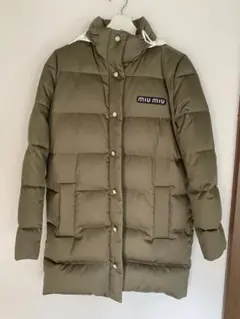 【新品】ミュウミュウ☆ダウンジャケット
