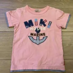 MIKI HOUSE ピンク Tシャツ 120