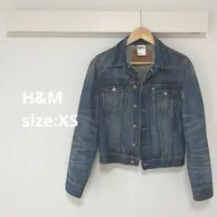 H&M デニムジャケット ブルー XS