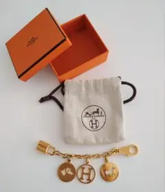 エルメス キーホルダー ゴールド