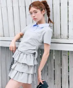 OLIVE des OLIVE セットアップ トップグレー