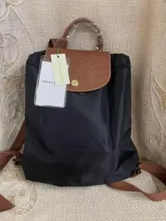 新品Longchamp ロンシャン ラグジュアリー ル・プリアージュ リュック黒