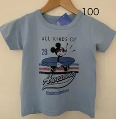 ミッキー サーフ Tシャツ 100