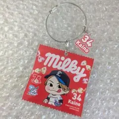 ライオンズ　甲斐野央　ペコちゃん　アクリルチャーム