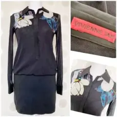 VIVIENNE TAM ドッキングワンピース