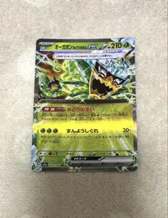 オーガポンみどりのめんex RR ポケモンカード　ポケットモンスター