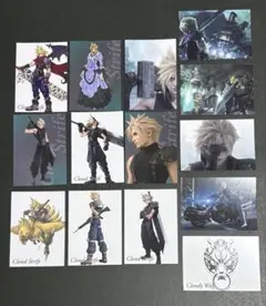 FF7 アニバーサリーアートミュージアム クラウドノーマルカードセット
