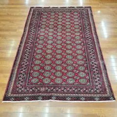 【訳あり格安出品】トルクメン ペルシャ絨毯　サイズ約290×180cm