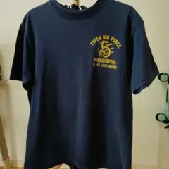 バズリクソンＴシャツ紺/黄　サイズＳ