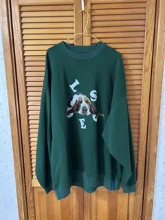 BeAMS. オーバーサイズドッグスウェット