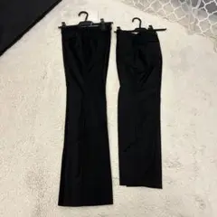 theory luxe 黒 スラックス レディース(右)