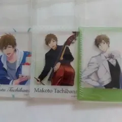 Free！チェキ風クリアカード　橘真琴