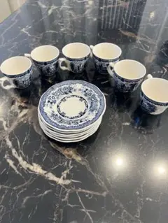 ニッコー　ダブルフェニックス　デミタスカップ&ソーサー　6客