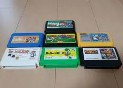 ファミコンソフト まとめ売り7本　ジャンク品　動作未確認