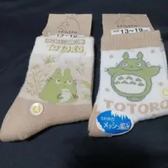 トトロ 靴下 13~19 メッシュ となりのトトロ 2足