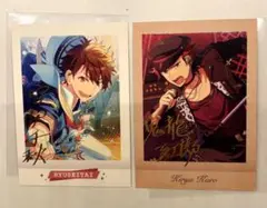 あんスタ ぱしゃこれ箔押し 2枚セット 守沢千秋＆鬼龍紅郎