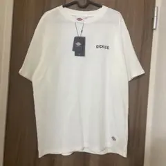 新品　メンズ　Tシャツ　大きいサイズ　L ホワイト　白　ディッキーズ　半袖