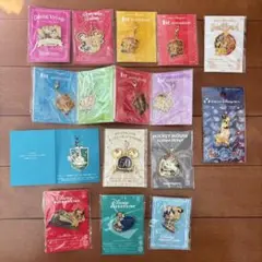 【新品未開封】ディズニー 非売品 入園 キーチャーム ピンバッジ セット ⑥