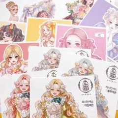 人物ステッカー　12枚　D-3