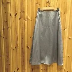 【デイジー】フレアスカート　綺麗め　上品　清楚　グレー系　小さいサイズ