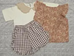 PAIR MANON トップス　Tシャツ　ショートパンツ　3枚セット140
