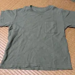 無印良品 ポケット付き Tシャツ 140