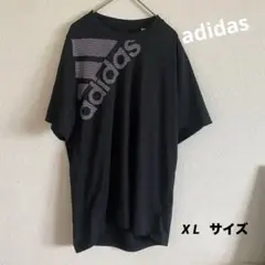 adidasアディダス☆半袖Tシャツ 速乾　メンズ L相当☆美品　スポーツウェア