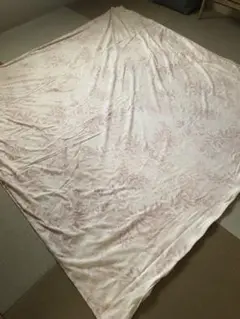 V&A 葉模様 フリース掛け布団カバー