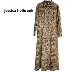 ■jessica holbrook■ ペイズリー柄 ロングワンピース