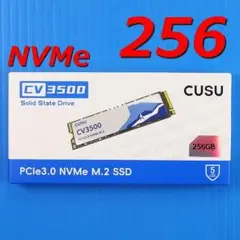 【SSD 256GB】CUSU CV3500 M.2 NVMe PCIe3.0