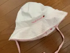 ミキハウス　裏いちご柄帽子48センチ