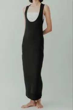 yo BIOTO long knit dress 0