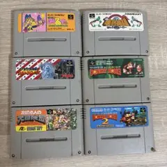 スーパーファミコン ゲームソフト 6本セット