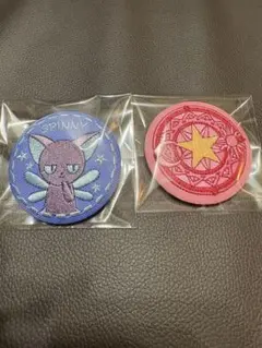 カードキャプターさくら　刺繍缶バッジ