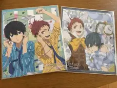 Free！ハイスピード　くじ　大色紙　2点セット