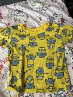 ミニオン柄イエローTシャツ 5号